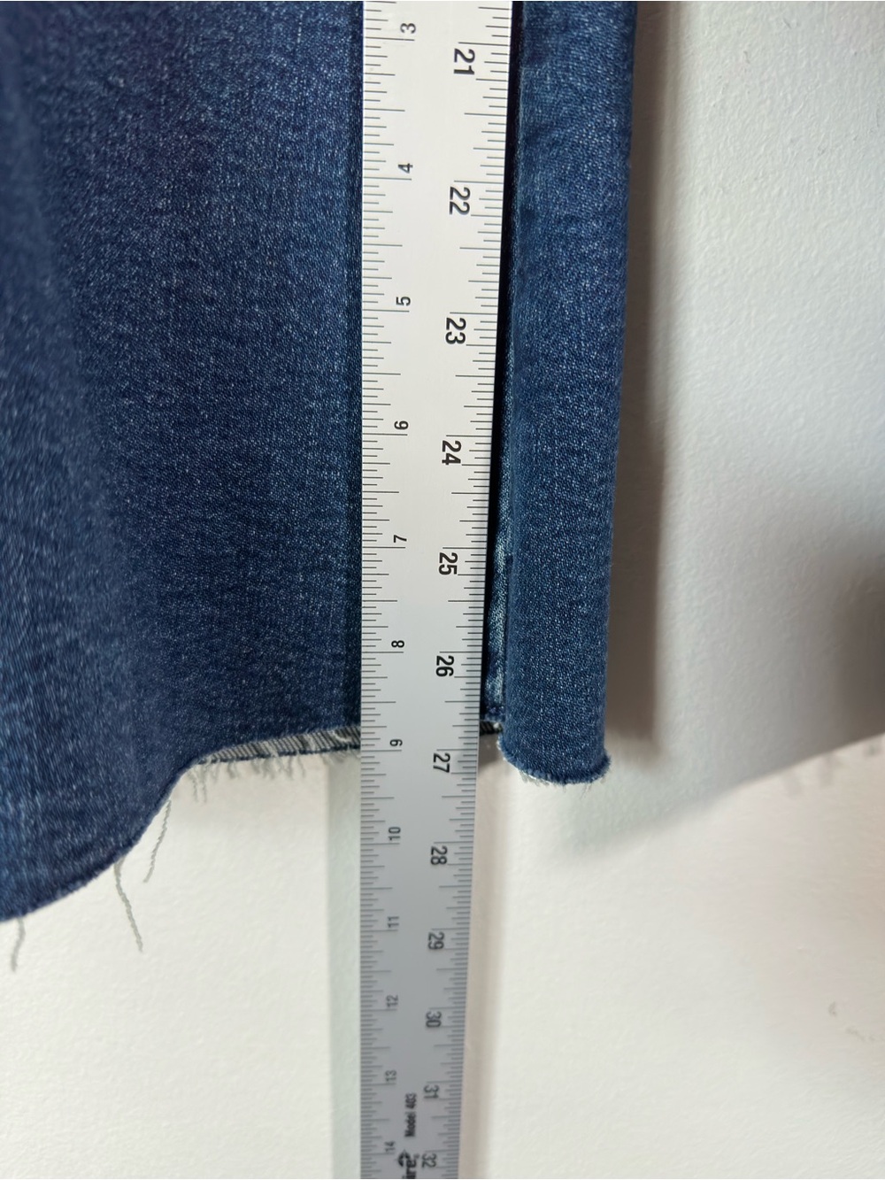 Pilcro Pleated Palazzo Wide Leg Jean Medium Wash Super Flare Stretch Size 28 - Picture 11 of 11